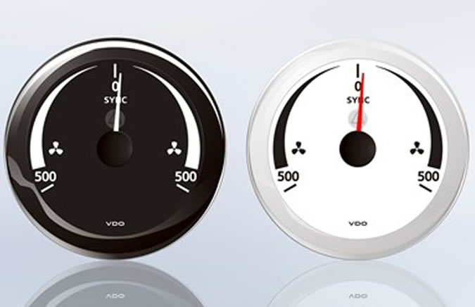 vdo marine navigation instruments - Synchronizer vdo gauges